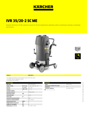 Product information