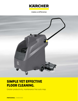 ケルヒャー 業務用 オートモップ B 60/10 C 床洗浄機　/SL2 B 60/10 C 業務用オートモップ 1台 ケルヒャー 【通販モノタロウ】