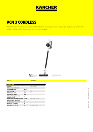 VCN 3 Cordless