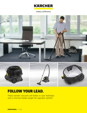 Karcher 1.355-127.0 T 12/1 CUL Compact Canister Vacuum 
