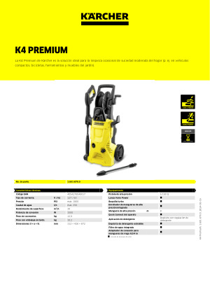 Hidrolavadora K4 Premium - karcherchile