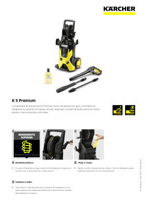 HIDROLAVADORA KARCHER K5 PREMIUM - CORONEL IMPORT SAC - Tus proyectos son  nuestros.