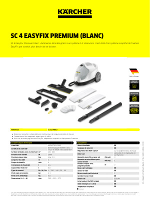 SC 4 EasyFix Premium (blanc)