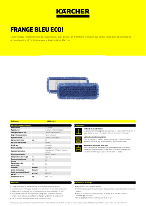 Balai frange 60 cm - Bio Eco Solutions