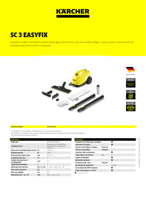 SC 3 EasyFix Kärcher