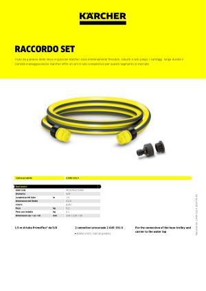 Raccordo set Kärcher