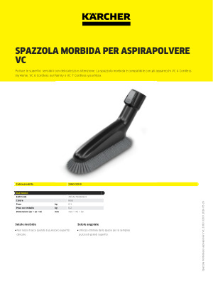 PakTrade Kit di Accessori per aspirapolvere Black & Decker VM 2020, VM2020