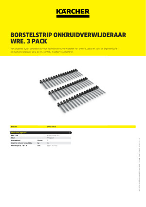 2.863-324.0 | Kärcher voegborstel set voor stoomreiniger (4 stuks 2.863-324.0 | Kärcher voegborstel set voor stoomreiniger (4 stuks