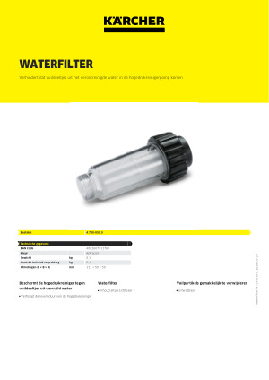 4 STÜCK AUTO Hochdruckreiniger Wasserfilter Waterfilter Für Karcher K2 - K7 EUR 4,98 - DE