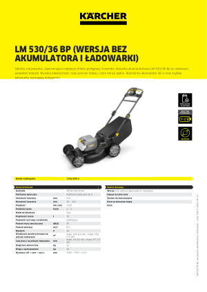 Informacja produktowa