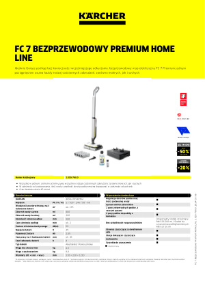 KARCHER FC7 pompa elektrozawór detergentu czystej wody oryginał - Sklep,  Opinie, Cena w