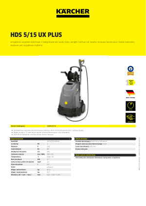 Informacja produktowa