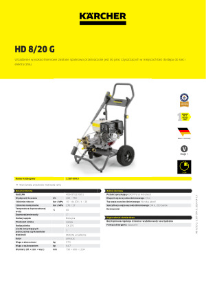 Informacja produktowa