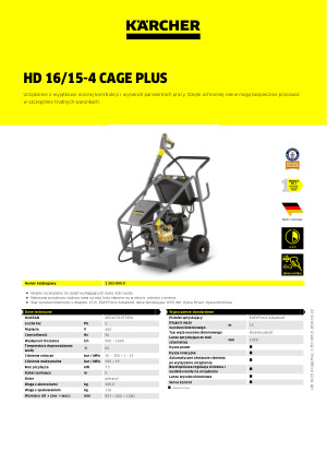 Informacja produktowa