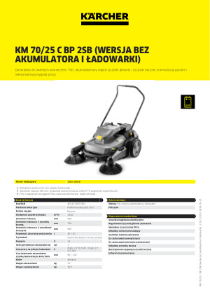 Informacja produktowa