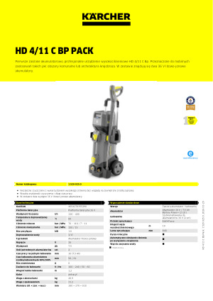 Informacja produktowa