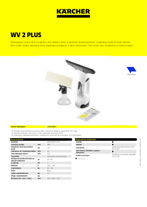 Informacja produktowa