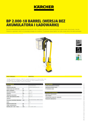 Informacja produktowa