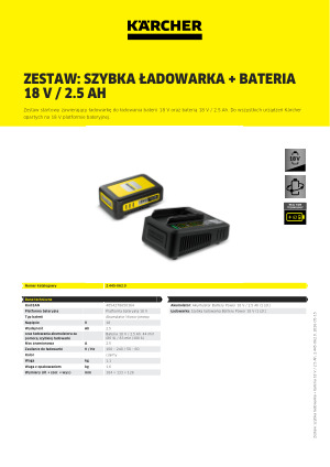 Informacja produktowa