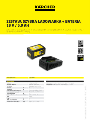 Informacja produktowa