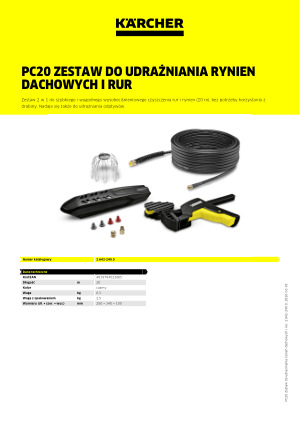 Informacja produktowa