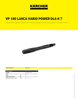 Informacja produktowa