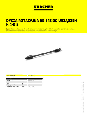 Informacja produktowa