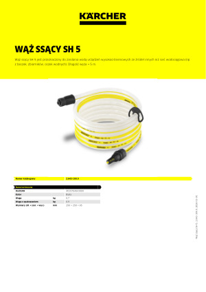 Informacja produktowa