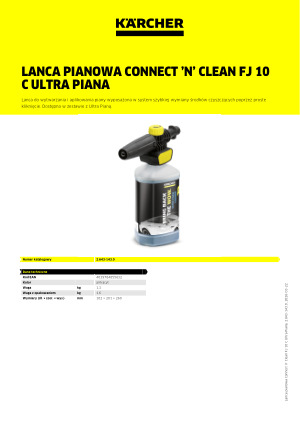 Informacja produktowa