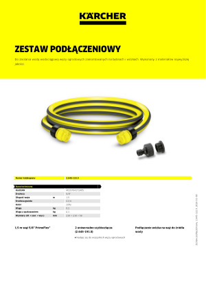 Informacja produktowa