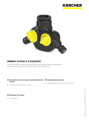 Informacja produktowa