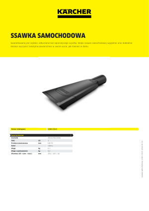 Informacja produktowa