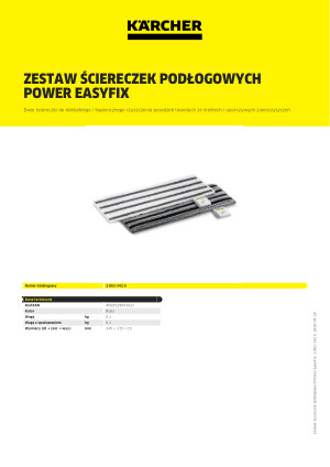 Informacja produktowa
