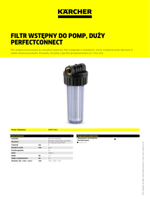 Informacja produktowa