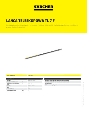 Informacja produktowa