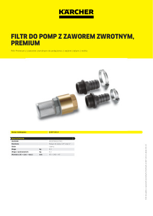 Informacja produktowa