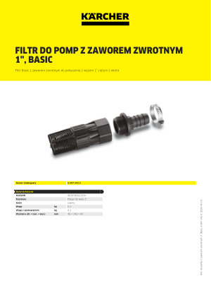 Informacja produktowa