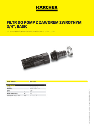 Informacja produktowa