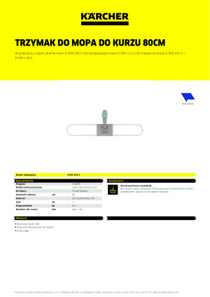 Informacja produktowa