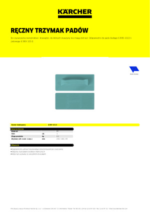 Informacja produktowa