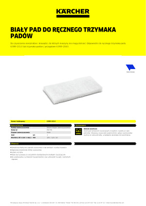 Informacja produktowa