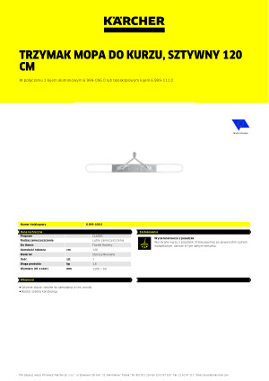 Informacja produktowa