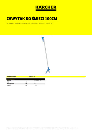 Informacja produktowa