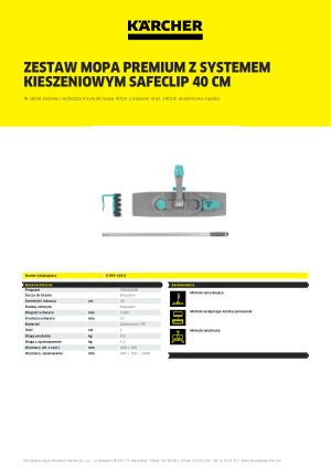Informacja produktowa