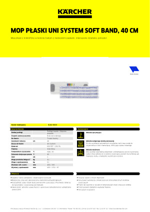 Informacja produktowa