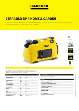Informácia o produkte