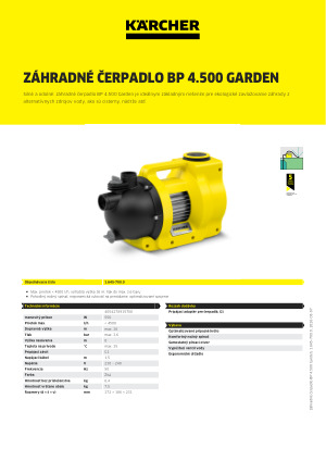 Informácia o produkte