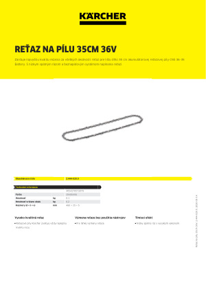 Informácia o produkte