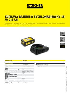 Informácia o produkte