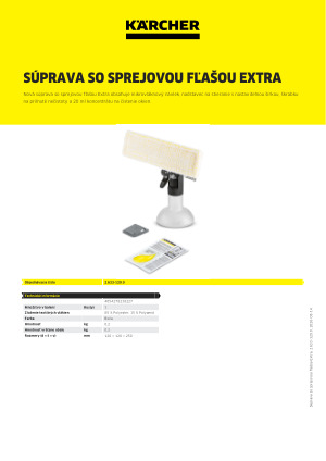 Informácia o produkte